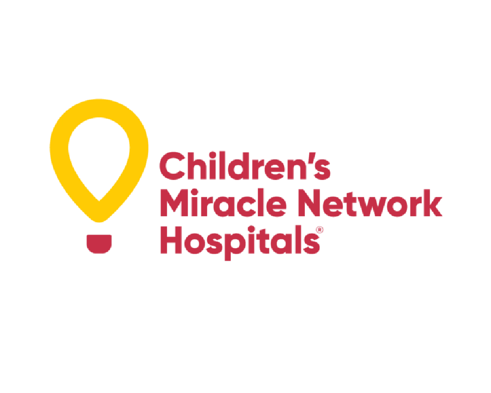 Children's Miracle Network Hospital's logo with learn more link